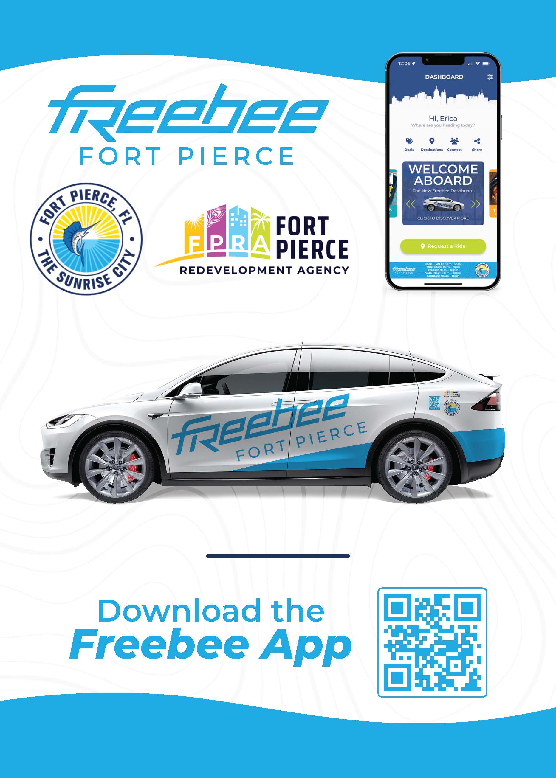 Freebee - Service Area Flyer- July 2024